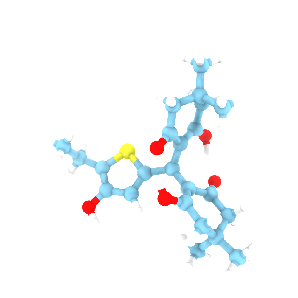 Docked ligand — 3D pose